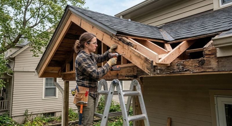 Roof Eaves Replacement